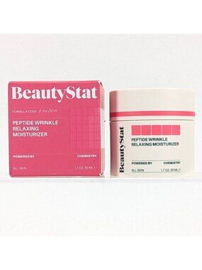 BeautyStat Peptide Wrinkle Relaxing Moisturizer 1.7oz Full Size NIB